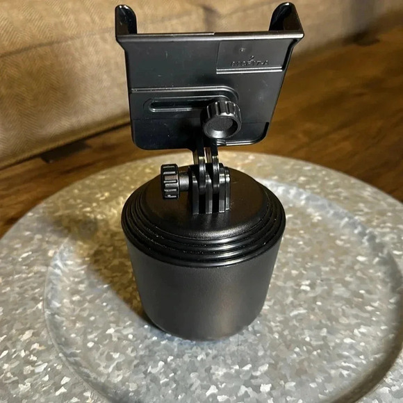 WeatherTech CupFone Car Cell Phone Holder Black Universal - Picture 4 of 6